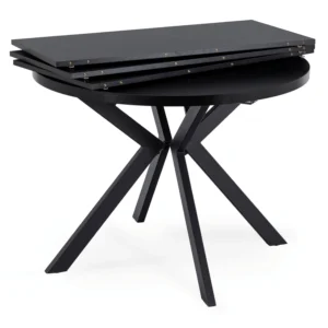Masă extensibilă LUKAS 100–250 cm Negru