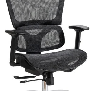 Scaun pivotant ergonomic ROYAL, negru