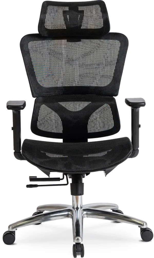 Scaun pivotant ergonomic ROYAL, negru