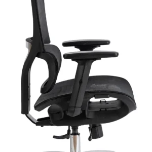 Scaun pivotant ergonomic ROYAL, negru