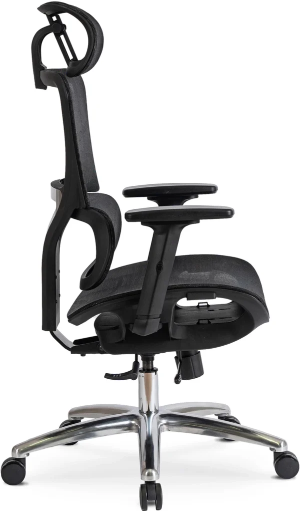 Scaun pivotant ergonomic ROYAL, negru