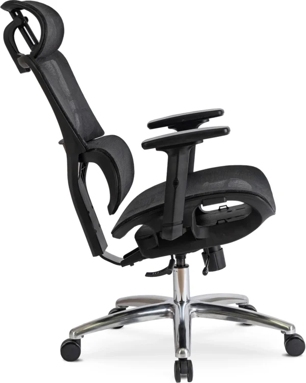 Scaun pivotant ergonomic ROYAL, negru