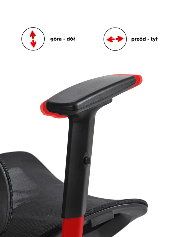 Scaun pivotant ergonomic ROYAL, negru