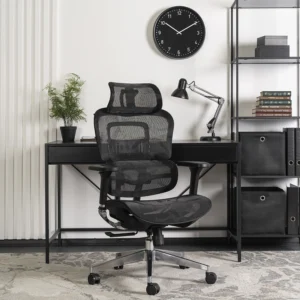 product-2895-0-1 Fotoliu pivotant NINO Ergonomic Negru — MOBILA