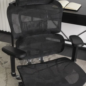 product-2895-5 Fotoliu pivotant NINO Ergonomic Negru — MOBILA