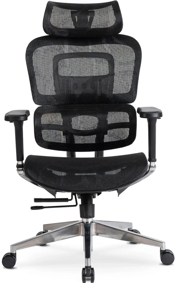 product-2895-6 Fotoliu pivotant NINO Ergonomic Negru — MOBILA