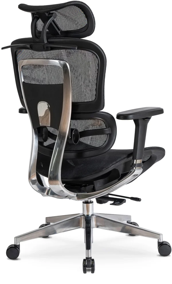 product-2895-9 Fotoliu pivotant NINO Ergonomic Negru — MOBILA