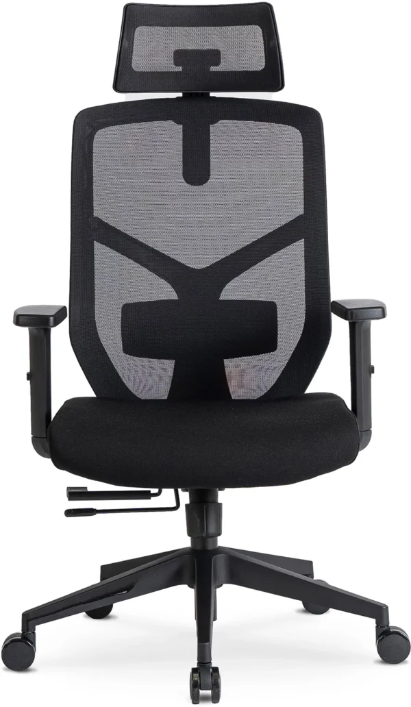product-2896-1 Scaun pivotant ergonomic BENTO negru — MOBILA