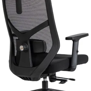 product-2896-4 Scaun pivotant ergonomic BENTO negru — MOBILA