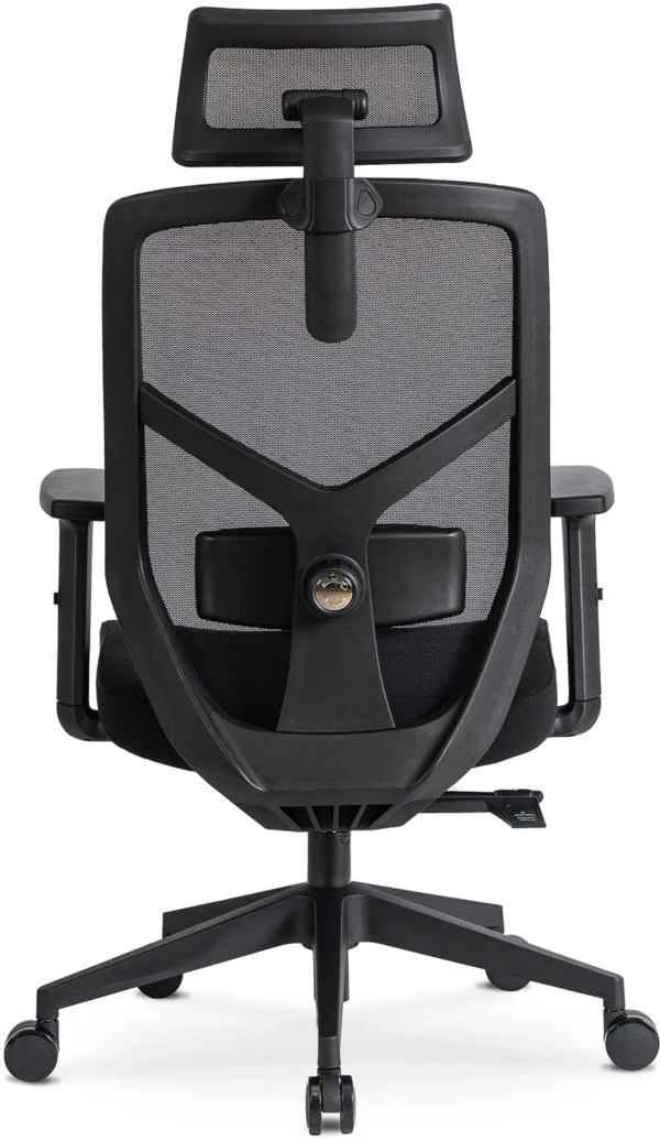 product-2896-5 Scaun pivotant ergonomic BENTO negru — MOBILA