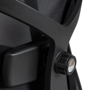 product-2896-6 Scaun pivotant ergonomic BENTO negru — MOBILA
