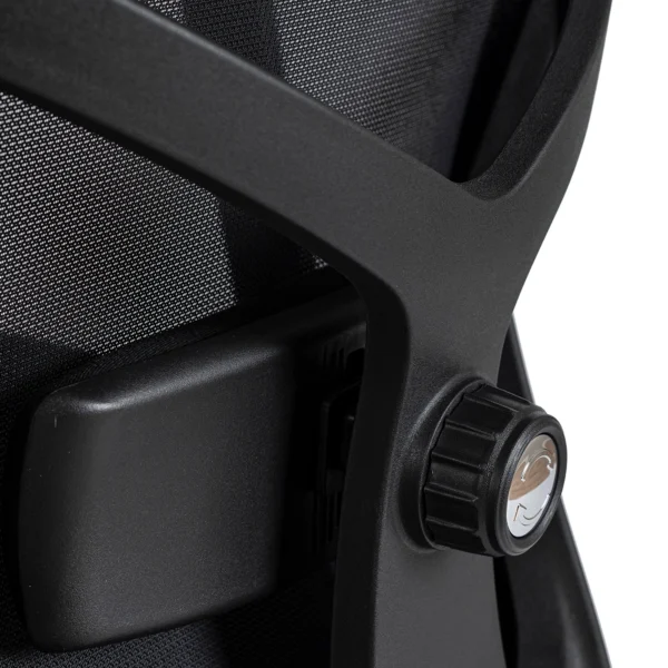 product-2896-6 Scaun pivotant ergonomic BENTO negru — MOBILA