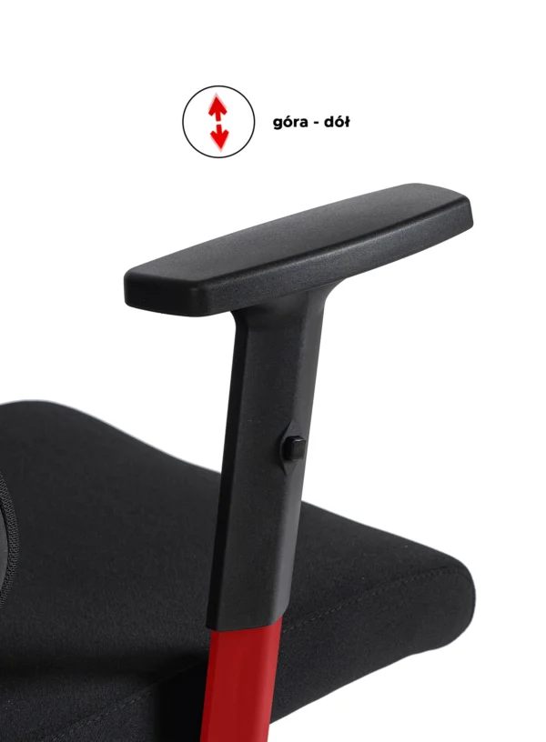 product-2896-9 Scaun pivotant ergonomic BENTO negru — MOBILA