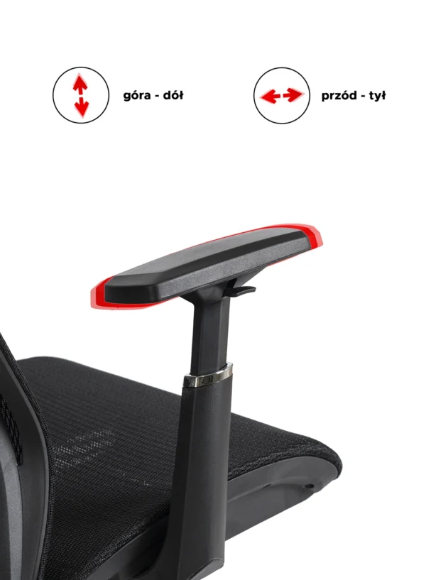 product-2897-11 LITOS Scaun pivotant ergonomic negru — MOBILA