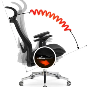 product-2897-13 LITOS Scaun pivotant ergonomic negru — MOBILA