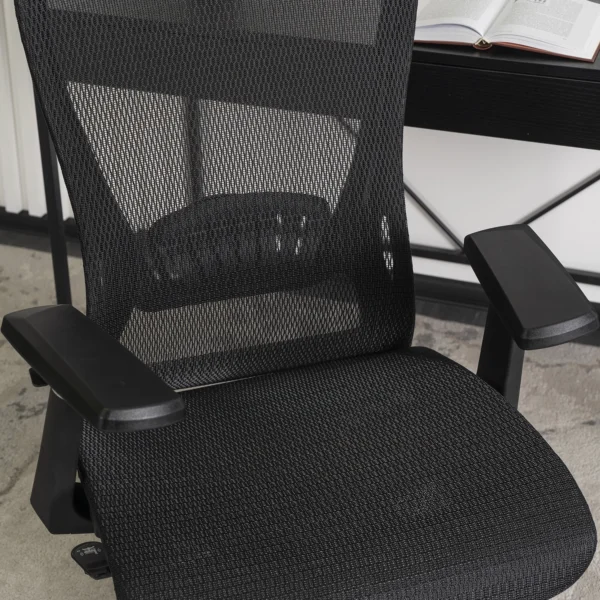 product-2897-2 LITOS Scaun pivotant ergonomic negru — MOBILA