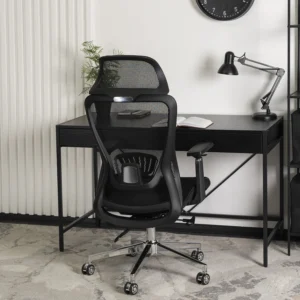 product-2897-4 LITOS Scaun pivotant ergonomic negru — MOBILA