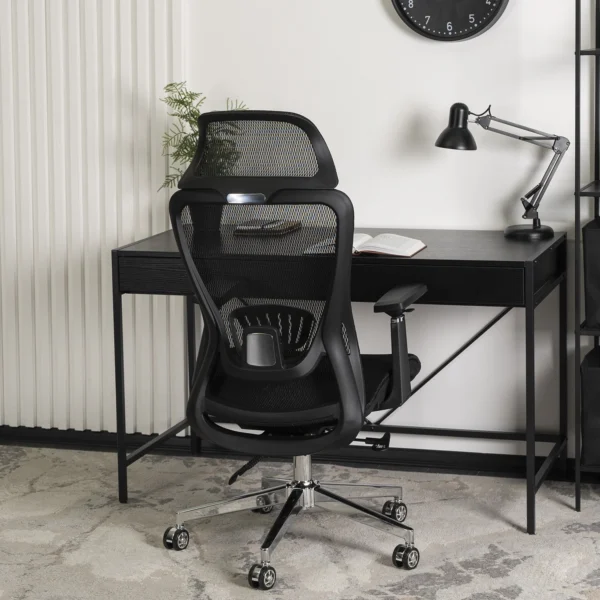 product-2897-4 LITOS Scaun pivotant ergonomic negru — MOBILA