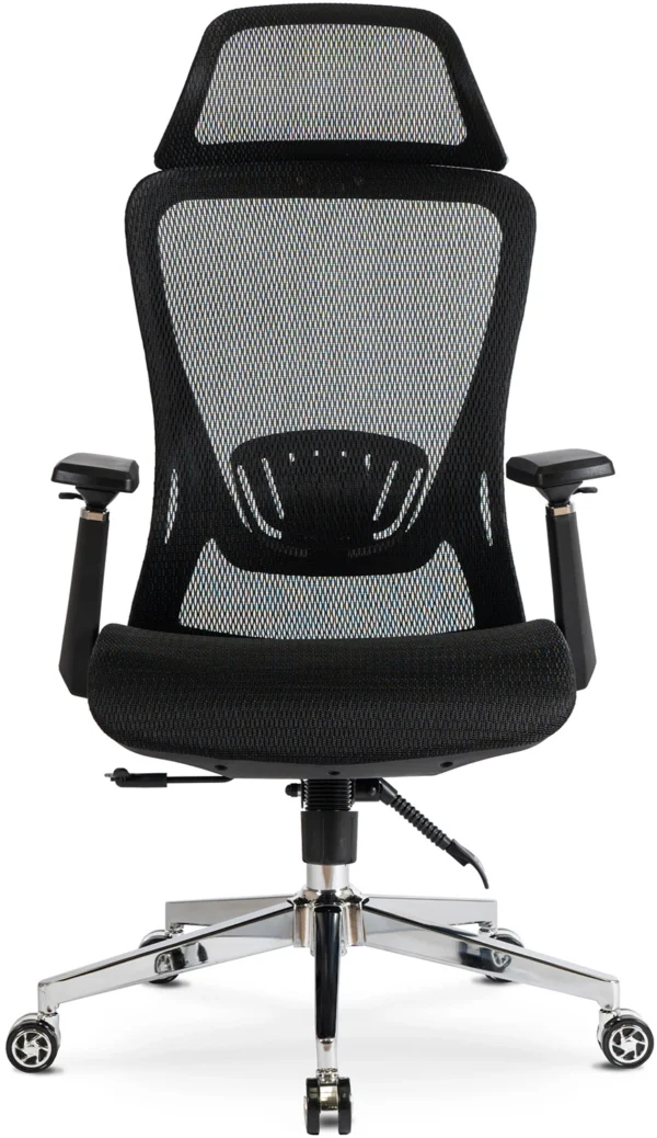 product-2897-5 LITOS Scaun pivotant ergonomic negru — MOBILA