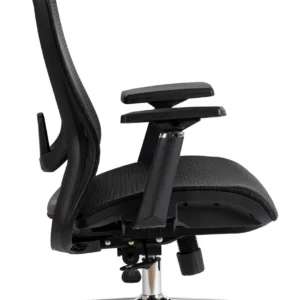 product-2897-6 LITOS Scaun pivotant ergonomic negru — MOBILA