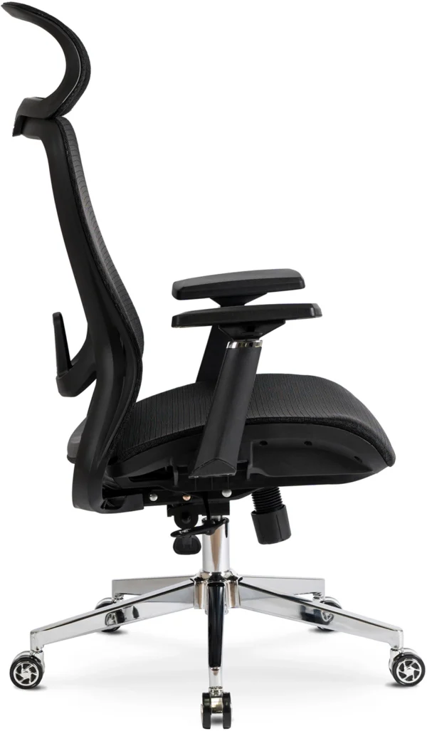 product-2897-6 LITOS Scaun pivotant ergonomic negru — MOBILA