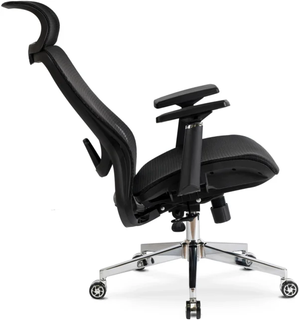 product-2897-7 LITOS Scaun pivotant ergonomic negru — MOBILA