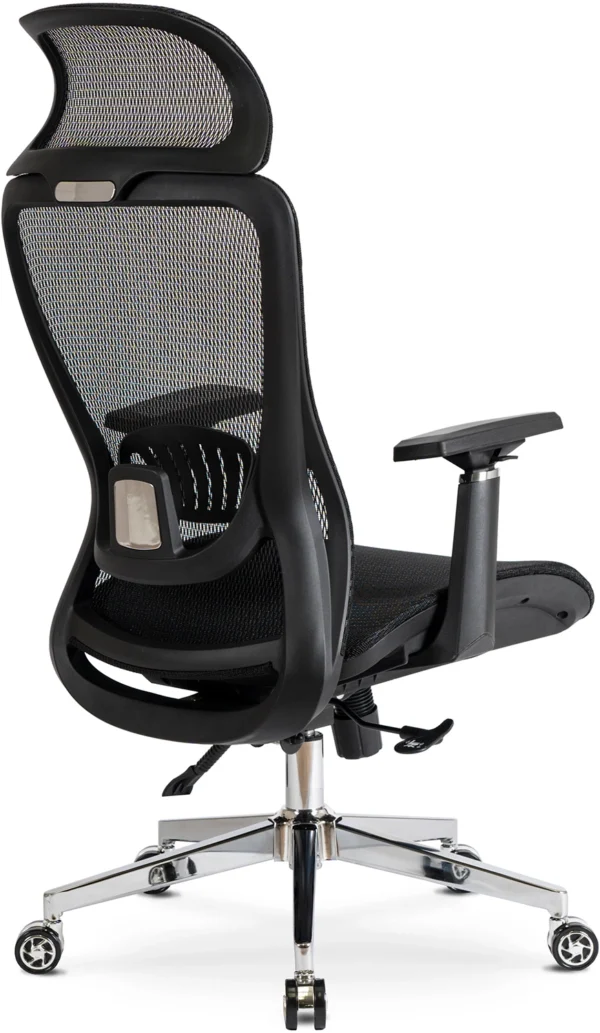 product-2897-8 LITOS Scaun pivotant ergonomic negru — MOBILA