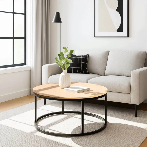 Măsuță de cafea LELLA MAX Stejar auriu