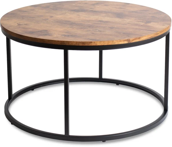 Măsuță laterală TIM MAX din stejar rustic