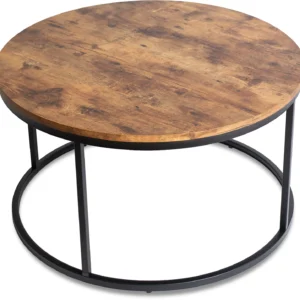 Măsuță laterală TIM MAX din stejar rustic