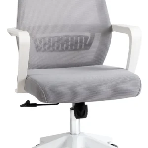 Scaun pivotant ergonomic NICKI, gri
