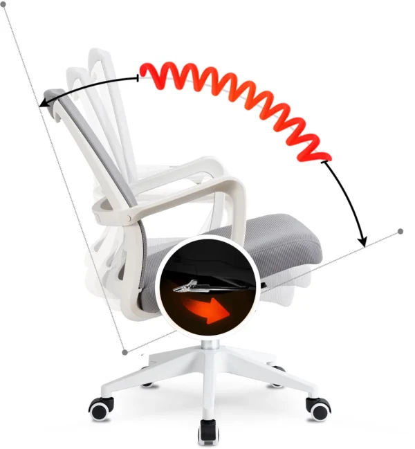 product-2906-7 Scaun pivotant LEFKAS Gri