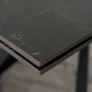 product-2907-4 MAXIME Masă extensibilă din ceramică 160-240 cm Marmură neagră