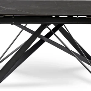 product-2907-7 MAXIME Masă extensibilă din ceramică 160-240 cm Marmură neagră
