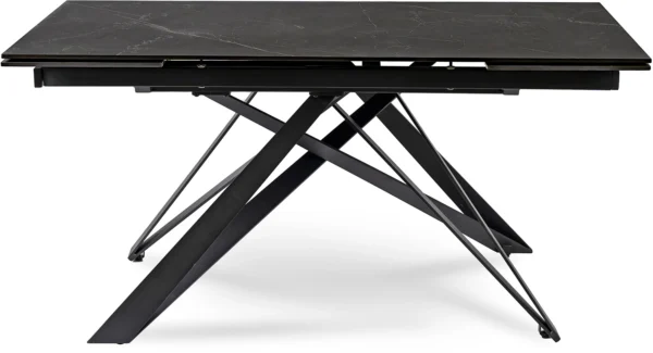 product-2907-7 MAXIME Masă extensibilă din ceramică 160-240 cm Marmură neagră