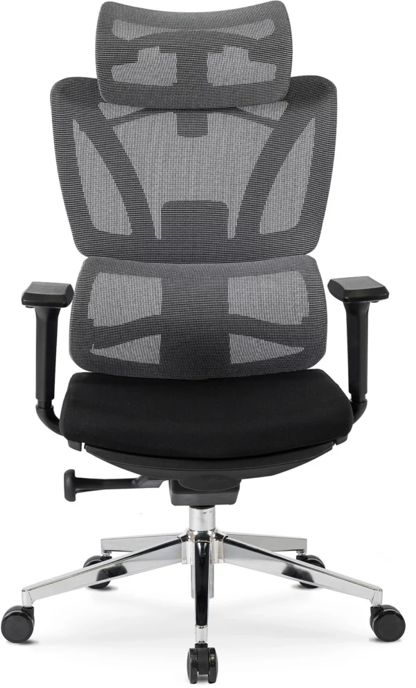 Scaun pivotant ergonomic DELSIN, negru