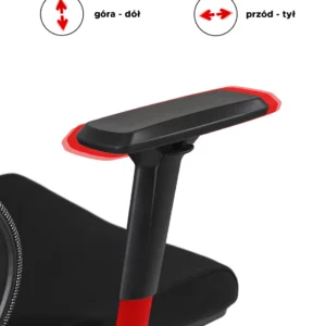 Scaun pivotant ergonomic DELSIN, negru