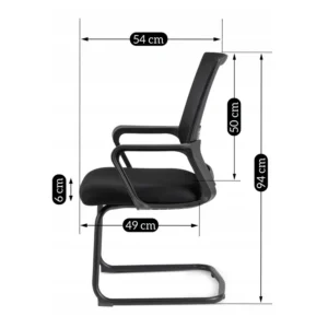 Scaun TAMMY Negru