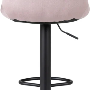 Hocker ARCOS 2 Velur roz — MOBILA