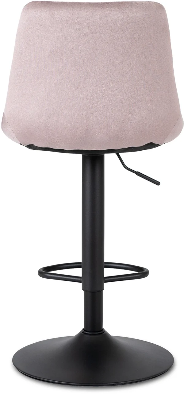 Hocker ARCOS 2 Velur roz — MOBILA