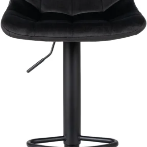 product-2923-1 ARCOS 2 Hocker Velur negru — MOBILA
