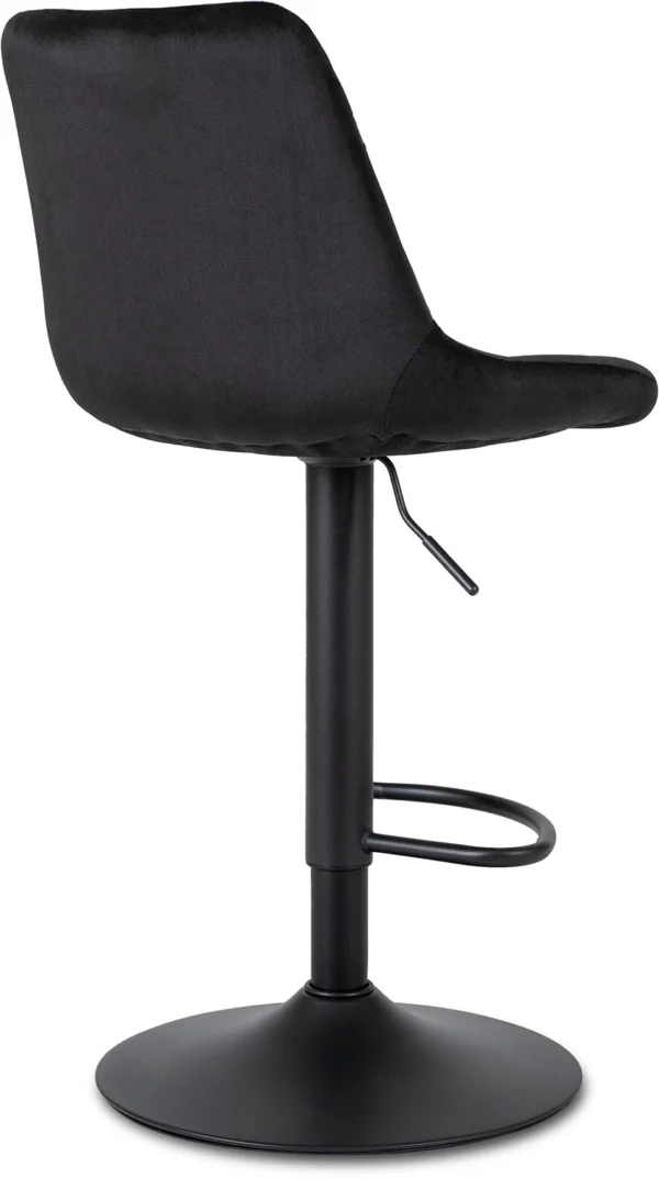 product-2923-2 ARCOS 2 Hocker Velur negru — MOBILA