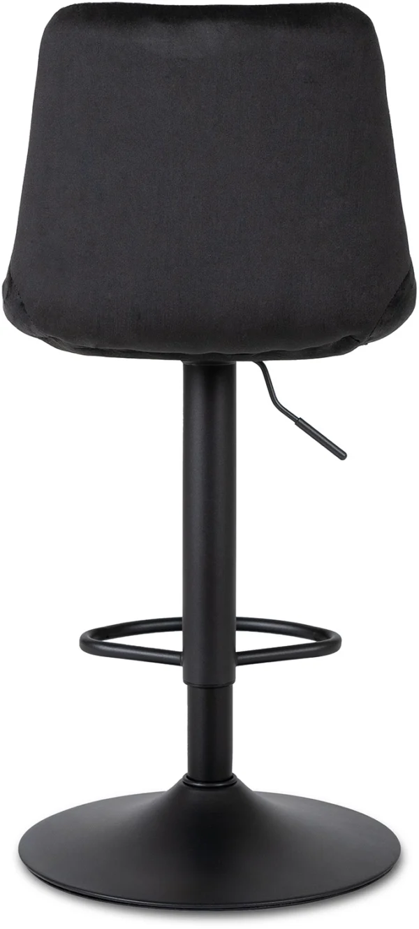 product-2923-4 ARCOS 2 Hocker Velur negru — MOBILA