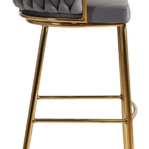 product-2926-3 Hocker FLORES 2 Gri Velur — MOBILA
