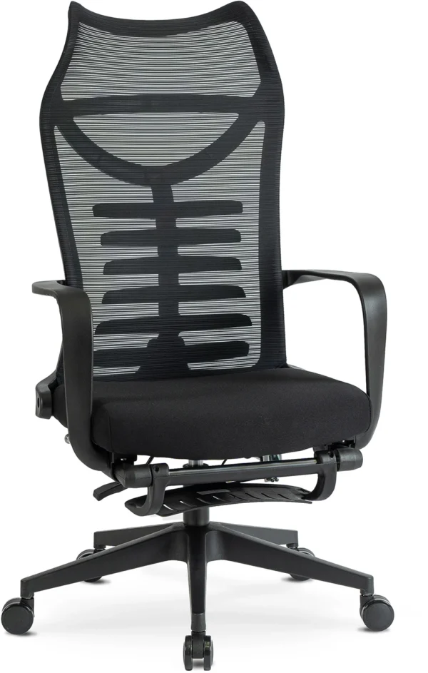 product-2928-0 Fotoliu pivotant ACTON Ergonomic Negru — MOBILA