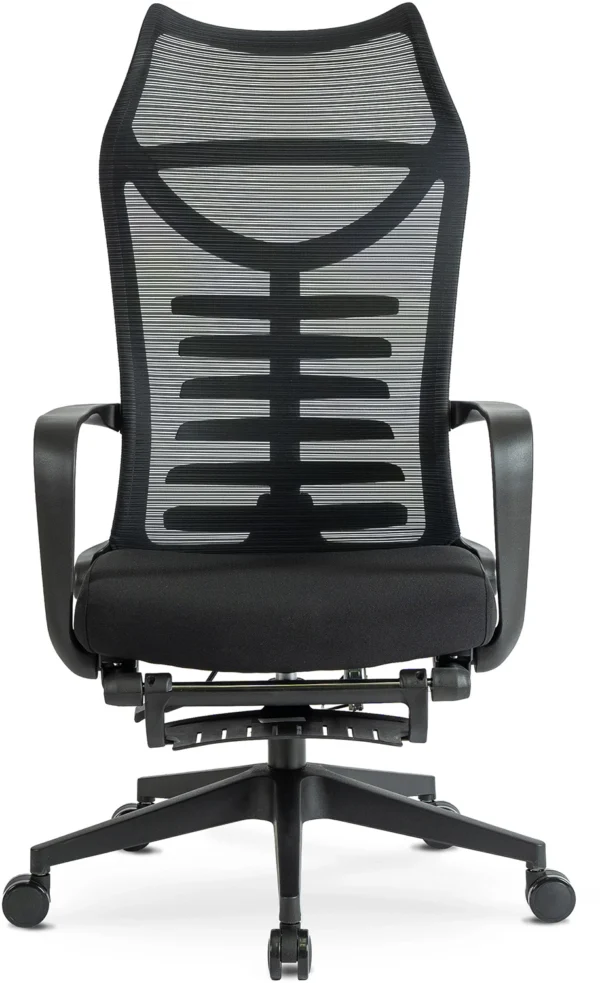 product-2928-1 Fotoliu pivotant ACTON Ergonomic Negru — MOBILA