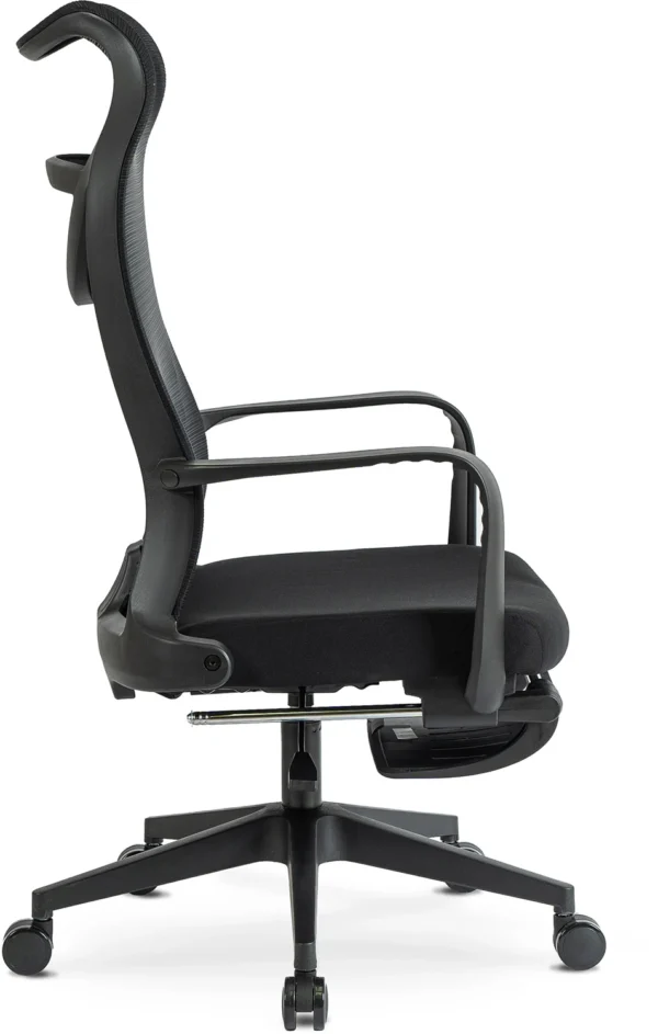 product-2928-2 Fotoliu pivotant ACTON Ergonomic Negru — MOBILA