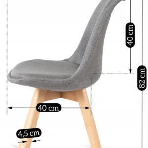 Scaun NEVEL Gri