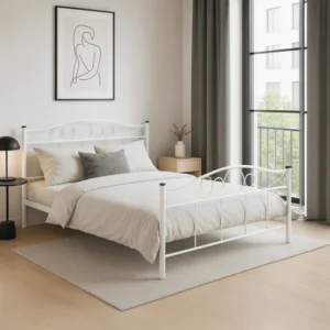 Pat metalic GRIFFIN 120x200 Alb