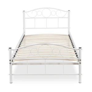 Pat metalic GRIFFIN 90x200 Alb